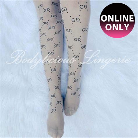 cheap gucci stockings|gucci stockings with runs.